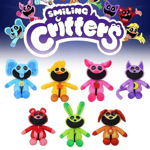 Smiling Critters knuffels Nieuw - 7 verschillende, Kinderen en Baby's, Speelgoed | Knuffels en Pluche, Nieuw, Overige typen, Verzenden