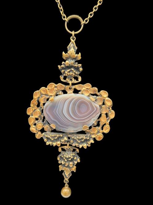 Prachtige Modernistische Finse ketting  Pentti Sarpaneva, Sieraden, Tassen en Uiterlijk, Kettingen, Zo goed als nieuw, Verzenden