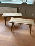 Mica decoratie bankje, Gebruikt, Ophalen of Verzenden, 75 cm of meer, 60 cm of meer