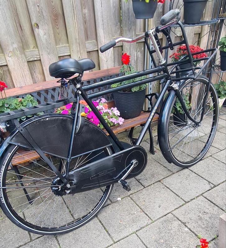 BURCO Transport HERENFIETS, Fietsen en Brommers, Fietsen | Heren | Herenfietsen, Zo goed als nieuw, Overige merken, Ophalen of Verzenden