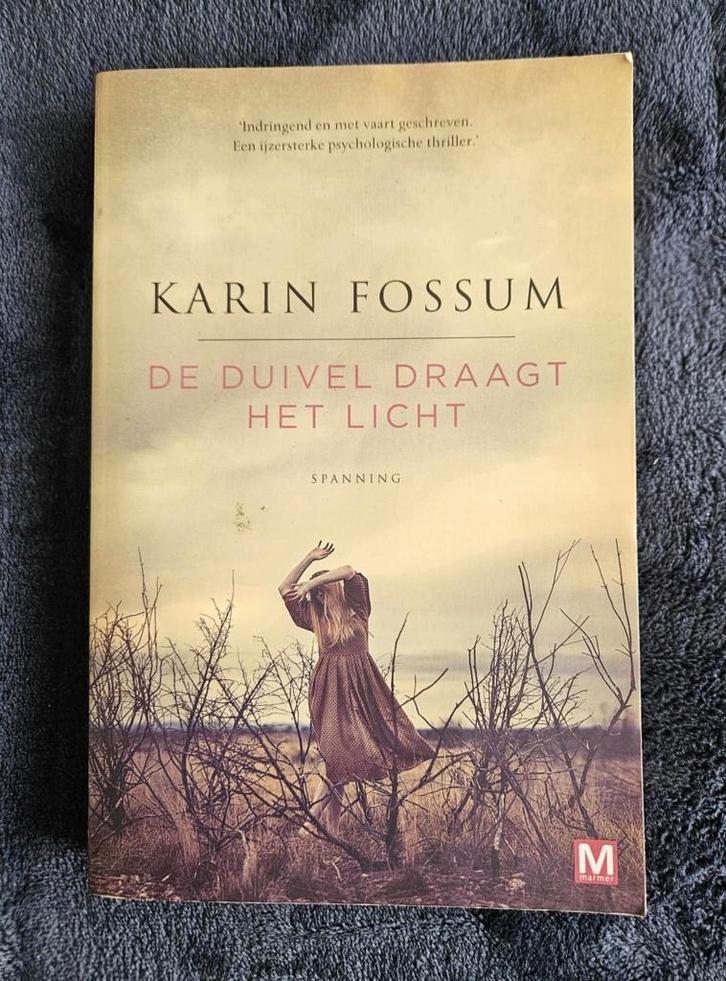 Karin Fossum - De duivel draagt het licht, Boeken, Thrillers, Gelezen, Ophalen of Verzenden