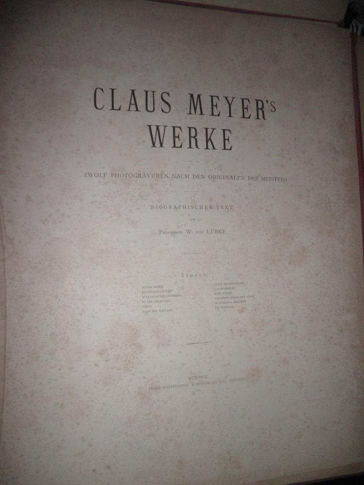 12 fotogravures van Claus Meyer, Antiek en Kunst, Kunst | Etsen en Gravures, Ophalen of Verzenden