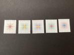 1987, decemberzegels, 1391-1395/ links ongetand, Verzenden, Na 1940, Postfris