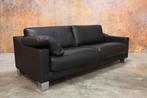 Als NIEUW! bruine leren Leolux Antonia Diva design bank, Leolux, Leolux, Design, Driepersoons