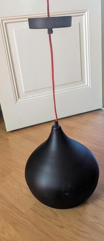Hanglamp zwart druppelvorm  beschikbaar voor biedingen