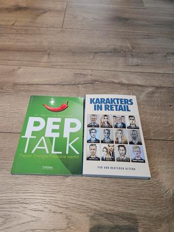 Boeken: Pep Talk & Karakters in Retail beschikbaar voor biedingen