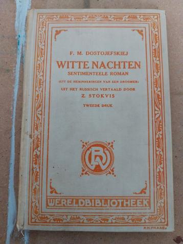 witte nachten 1917 Dostojefskiej 2e druk