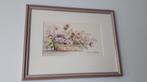 aquarel gesigneerd, Antiek en Kunst, Kunst | Schilderijen | Klassiek, Ophalen of Verzenden