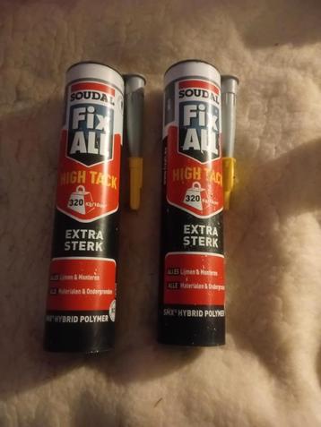 Soudal Fix ALL High Tack - 2 stuks beschikbaar voor biedingen