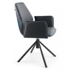 4 Armleuning stoelen, Draaibaar,  SAMEN € 499,=, Nieuw, Blauw, Vier, Overige materialen