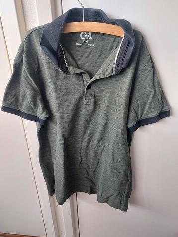 Groene polo maat 134-140 van de C&A beschikbaar voor biedingen