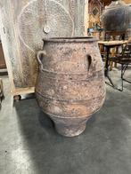 Antieke Griekse Kruik Terracotta 18e Eeuws Uniek Exemplaar, Ophalen, Gebruikt