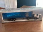 Tekno daf 95 xf met huiftrailer  1:50, Ophalen of Verzenden, Zo goed als nieuw, Bus of Vrachtwagen, Tekno