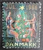DENEMARKEN - Julpost 1986, Postzegels en Munten, Postzegels | Europa | Scandinavië, Verzenden, Denemarken, Gestempeld