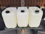 3 x 30 liter jerrycan un gekeurd met slang, Ophalen of Verzenden, Zo goed als nieuw