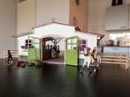 Schleich - paardensportcentrum - 42344, Ophalen of Verzenden, Zo goed als nieuw, Poppenhuis