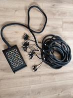 15m Snake Kabel - 16x XLR Female, 4x XLR Male, Muziek en Instrumenten, Kabels en Stekkers, Ophalen, Gebruikt, Apparatuur