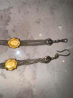 Vintage pocketwatch chain zakhorloge ketting, Sieraden, Tassen en Uiterlijk, Antieke sieraden, Ophalen