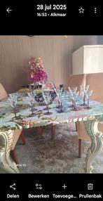 Boheems kristal servies en decoratie, Ophalen, Glas of Glazen, Gebruikt, Glas