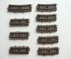 9 Marklin schakelrails 5146 5147 5213, Wisselstroom, Gebruikt, Rails, Ophalen of Verzenden