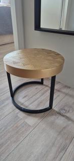 Klein bijzet tafeltje, Ophalen, Minder dan 55 cm, Gebruikt, Metaal of Aluminium