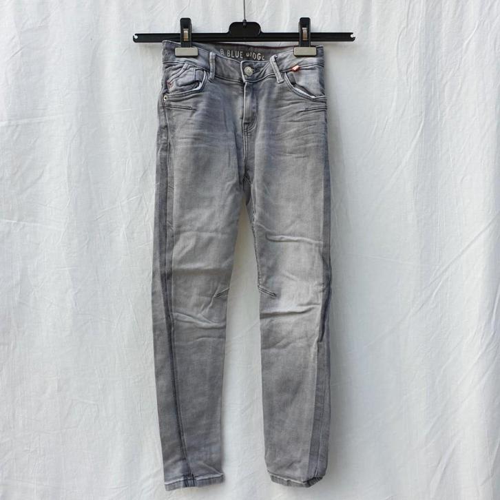 Leuke stoere grijze skinny mt 134 merk Blue Ritge WE Fashion, Kinderen en Baby's, Kinderkleding | Maat 134, Zo goed als nieuw