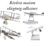 4 Rivièra maison vliegtuigen collectors items, Huis en Inrichting, Woonaccessoires | Overige, Ophalen of Verzenden, Nieuw