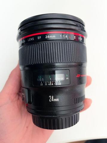 Canon EF 24mm f/1.4 L II USM beschikbaar voor biedingen
