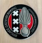 Coin Koninklijke Marechaussee Brgade Grensbewaking Amsterdam, Verzamelen, Verzenden, Marechaussee, Nederland, Embleem of Badge