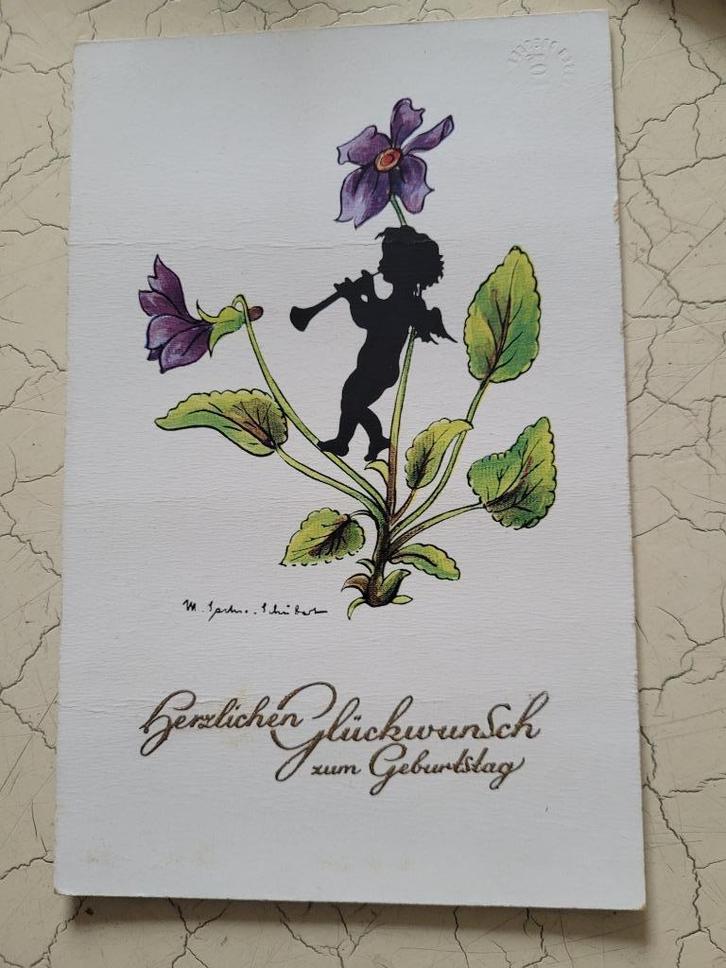 Oude ongelopen kaart, Verzamelen, Ansichtkaarten | Themakaarten, Ongelopen, 1920 tot 1940, Overige thema's, Ophalen of Verzenden