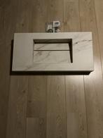 Wastafel marmer 40x80cm, Ophalen, 50 tot 100 cm, Zo goed als nieuw, Minder dan 100 cm