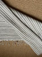 2 nieuwe naturel plaids 130/170 interieurdesign Melchior, Ophalen of Verzenden, Nieuw