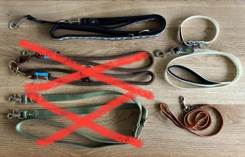 Hondenriemen Hunter en Rogz zwart groen bruin lichtgevend, Dieren en Toebehoren, Hondenriemen, Zo goed als nieuw, Ophalen of Verzenden