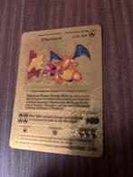 Zeldzame Gouden Charizard Pokémonkaart, Hobby en Vrije tijd, Verzamelkaartspellen | Pokémon, Ophalen of Verzenden, Zo goed als nieuw