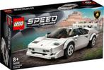 lego speed champions lamborghini countach 76908, Ophalen of Verzenden, Nieuw, Complete set, Lego