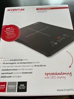 Inventum inductiekookplaat, Witgoed en Apparatuur, Kookplaten, 3 kookzones of minder, Ophalen of Verzenden, Zo goed als nieuw