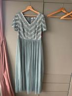 Gala jurk - Maxi jurk met lovertjes borduursel, Ophalen of Verzenden, Zo goed als nieuw, Galajurk