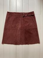 Weekend MaxMara leren rok, Bruin, Nieuw, Ophalen of Verzenden, Boven de knie