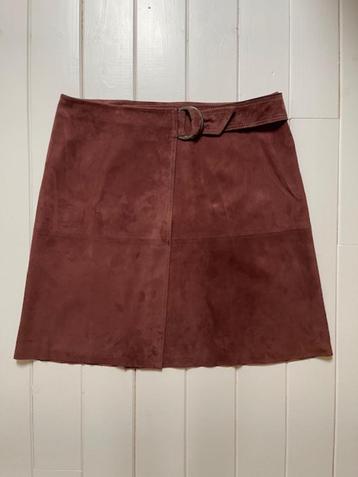 Weekend MaxMara leren rok beschikbaar voor biedingen
