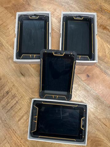 Robuuste Android tablets met barcode scanner – 4 stuks beschikbaar voor biedingen