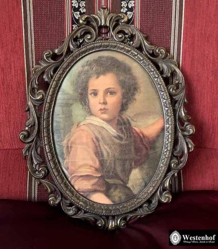 Barok koperen Brevettato lijst / fotolijst  schilderij, Antiek en Kunst, Kunst | Schilderijen | Klassiek, Verzenden