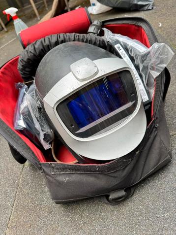 Lashelm met Adembescherming – Compleet in Tas beschikbaar voor biedingen