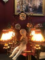 Antiek brocante lamp barok koper - Jordaanse hanglamp, Ophalen