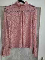 Roze kanten top nieuw maat l shein uitlopende mouwen, Maat 42/44 (L), Nieuw, Ophalen of Verzenden, Lange mouw