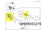 Opel Astra J achterlichtfittingplaat Links binnen OES! 12222, Nieuw, Opel, Ophalen of Verzenden