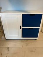 Stevig Kastje blauw wit, Ophalen, Zo goed als nieuw, 180 cm of meer, Minder dan 70 cm