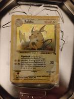 Raichu Holo - Fossil Editie, Ophalen of Verzenden, Gebruikt, Losse kaart, Foil