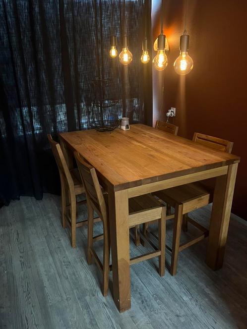 (Bar) eerkamer tafel, Huis en Inrichting, Complete eetkamers, Zo goed als nieuw, Ophalen