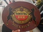 Amstel bokbier lichtbak, Ophalen of Verzenden, Zo goed als nieuw, Reclamebord, Plaat of Schild, Amstel