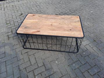 Salontafel mango industrieel z.g.a.n beschikbaar voor biedingen
